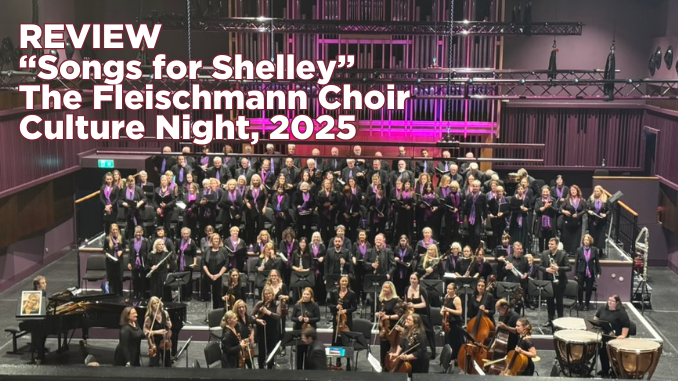 Review - Songs for Shelley, The Fleischmann Choir, Culture Night 2025
